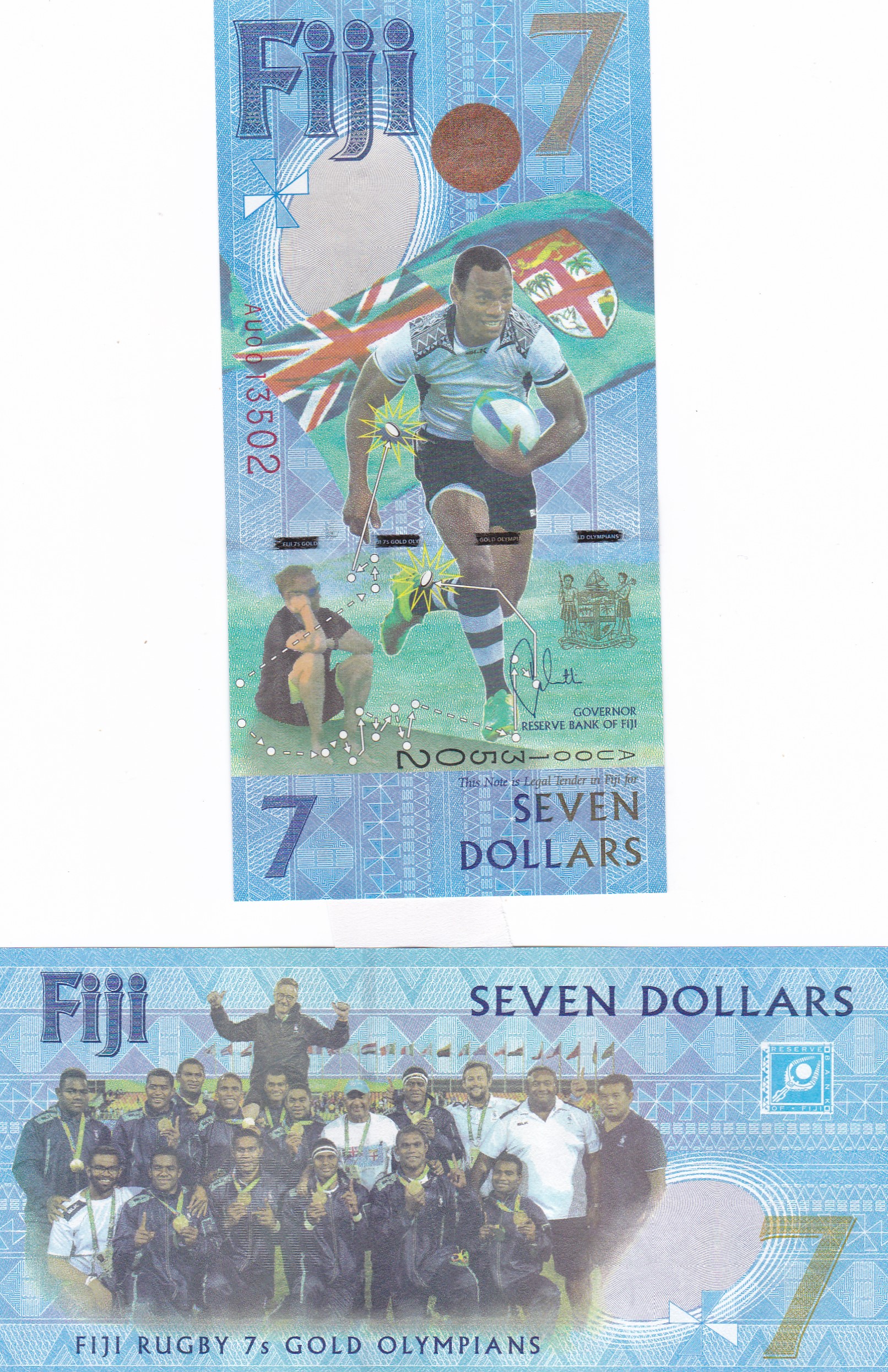 Fiji #120  7 Dollars